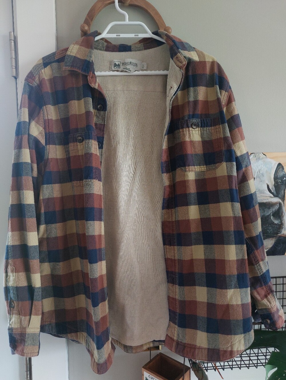 Windriver Lined Plaid Shirt